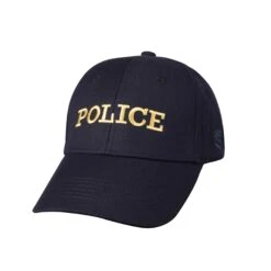 ADJUSTABLE CAP - GOLD POLICE LOGO