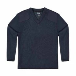 FLEECE-LINED V-NECK SWEATER -Cheap Mission Uniform Store 225 04 flat fleece lined v neck sweater 2