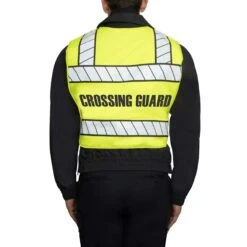 BREAKAWAY SAFETY VEST - CROSSING GUARD LOGO -Cheap Mission Uniform Store 339c 55 back breakaway safety vest 2023 1