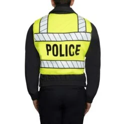 BREAKAWAY SAFETY VEST - POLICE LOGO -Cheap Mission Uniform Store 339p 55 back breakaway safety vest 2023 1