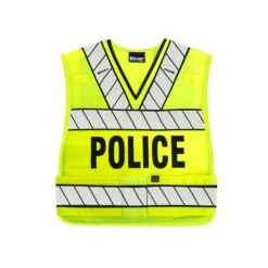 BREAKAWAY SAFETY VEST - POLICE LOGO -Cheap Mission Uniform Store 339p 55 flat breakaway safety vest 2023 1