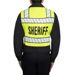 BREAKAWAY SAFETY VEST - SHERIFF LOGO -Cheap Mission Uniform Store 339s 55 back breakaway safety vest sheriff logo