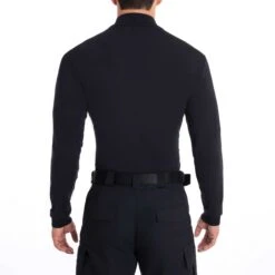 MOCK TURTLENECK -Cheap Mission Uniform Store 8110x 04 back mock turtleneck