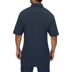 Performance Pro Zip-Front Polo Shirt -Cheap Mission Uniform Store 8129 04 back performance zip polo 8.21