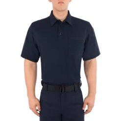 BICOMPONENT POLO SHIRT WITH POCKET