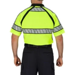 HI-VIS POLO SHIRT -Cheap Mission Uniform Store 8137 55 back hi vis polo