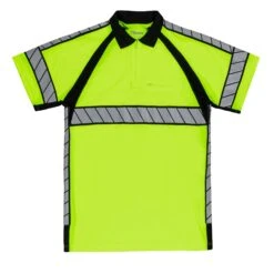 HI-VIS POLO SHIRT -Cheap Mission Uniform Store 8137 55 flat hi vis polo