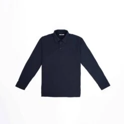 LONG SLEEVE BICOMPONENT POLO SHIRT -Cheap Mission Uniform Store 8141 1 04 flat bicomponent polo shirt