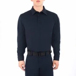 LONG SLEEVE BICOMPONENT POLO SHIRT