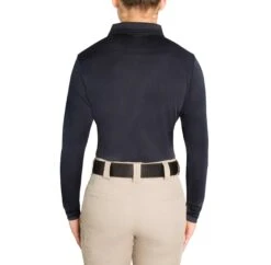 WOMEN'S LONG SLEEVE PERFORMANCE PRO POLO SHIRT -Cheap Mission Uniform Store 8144w 04 back performance pro polo shirt womens