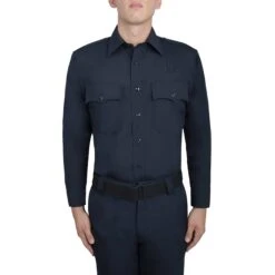 LONG SLEEVE WOOL SUPERSHIRT® - FLAT POCKET