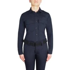 WOMEN'S LONG SLEEVE WOOL SUPERSHIRT® - FLAT POCKET