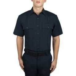 SHORT SLEEVE WOOL SUPERSHIRT® - FLAT POCKET