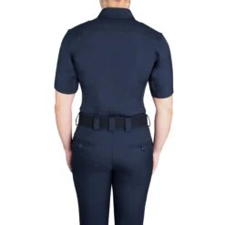 WOMEN'S SHORT SLEEVE WOOL SUPERSHIRT® - FLAT POCKET -Cheap Mission Uniform Store 8446w 1 04 back wool supershirt flat pocket womens