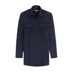 WOMEN'S LONG SLEEVE ZIPPERED POLYESTER SHIRT -Cheap Mission Uniform Store 8600w z 04 flat zippered polyester shirt womens