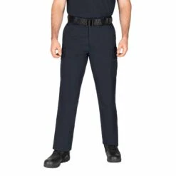 SIDE-POCKET POLYESTER PANTS
